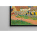 Reprodukcja obrazu Le battage du blé au village - Henry Moret