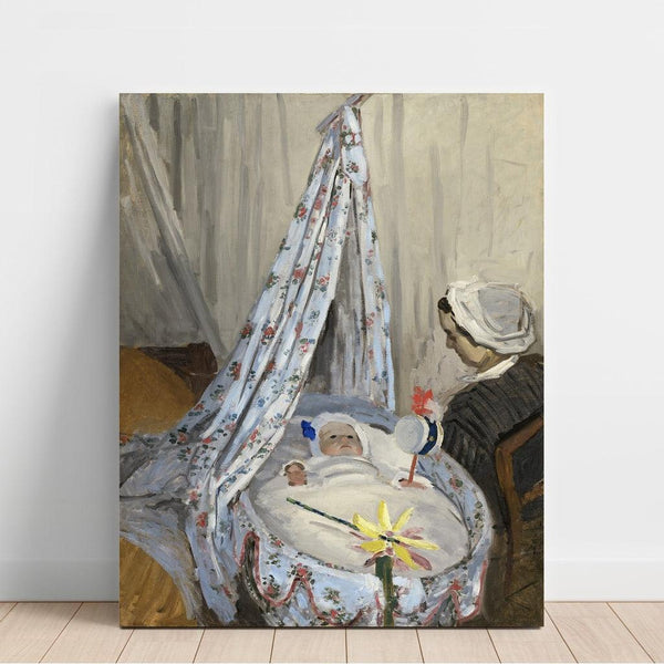 Reprodukcja obrazu Le berceau, Camille z synem artysty, Jean - Claude Monet