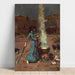 Reprodukcja obrazu Le cercle magique - John William Waterhouse