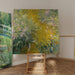 Reprodukcja obrazu Le chemin à travers les Iris - Claude Monet