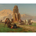 Reprodukcja obrazu Le colosse de Memnon - Jean-Léon Gérôme