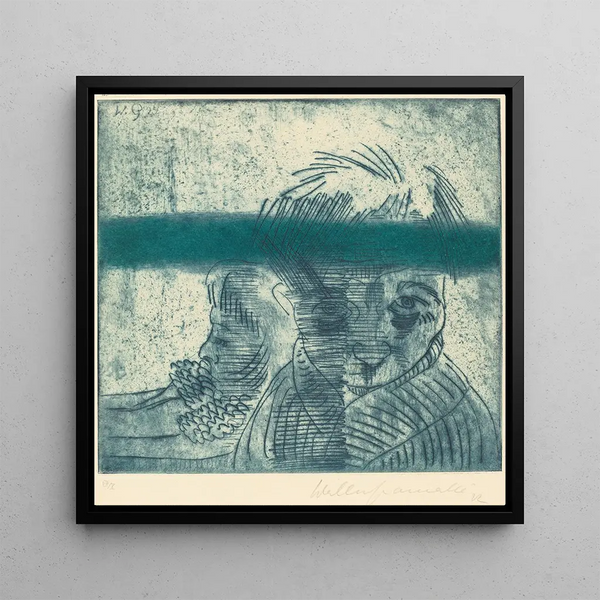 Le couple - Walter Gramatt