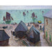 Reprodukcja obrazu Le départ des bateaux, Étretat - Claude Monet