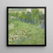 Le jardin de Daubigny - Vincent van Gogh — oprawiony obraz na ścianie