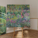 Reprodukcja obrazu Le jardin de l'artiste à Giverny - Claude Monet