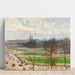 Reprodukcja obrazu Le jardin des Tuileries un après-midi d'hiver - Camille Pissarro
