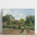 Reprodukcja obrazu Le jardin des artistes à Eragny - Camille Pissarro
