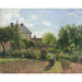 Reprodukcja obrazu Le jardin des artistes à Eragny - Camille Pissarro