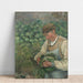 Reprodukcja obrazu Le jardinier - Vieux paysan au chou - Camille Pissarro