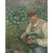Reprodukcja obrazu Le jardinier - Vieux paysan au chou - Camille Pissarro