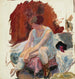 Le lever des bas - Pierre Bonnard — widok dzieła