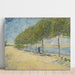 Reprodukcja obrazu Le long de la Seine - Vincent van Gogh