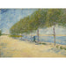Reprodukcja obrazu Le long de la Seine - Vincent van Gogh