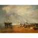 Reprodukcja obrazu Rynek rybny na plaży Hastings - Joseph Mallord William Turner