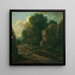 Le matin - Johann Franz Nepomuk Lauterer — oprawiony obraz na ścianie