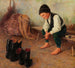 Le nettoyeur de chaussures - Gáza Peske — widok dzieła