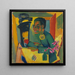Autoportret malarza - Ernst Ludwig Kirchner — oprawiony obraz na ścianie