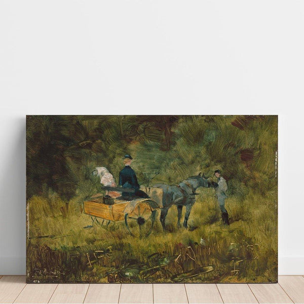 Reprodukcja obrazu Pułapka - Henri de Toulouse-Lautrec