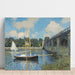 Reprodukcja obrazu Most w Argenteuil - Claude Monet