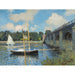 Reprodukcja obrazu Most w Argenteuil - Claude Monet