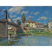 Reprodukcja obrazu Most w Villeneuve-la-Garenne - Alfred Sisley