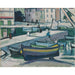 Reprodukcja obrazu Le port, Cassis - Samuel John Peploe