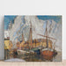 Reprodukcja obrazu Port Svolvær, Lofoten - Anna Boberg
