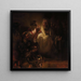 Odrzucenie św. Piotra - Rembrandt van Rijn — oprawiony obraz na ścianie