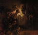 Odrzucenie św. Piotra - Rembrandt van Rijn — widok dzieła