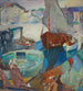 Le retour du bateau de pêche - Hugh Henry Breckenridge — widok dzieła