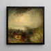 Le soir du déluge - Joseph Mallord William Turner — oprawiony obraz na ścianie