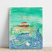 Reprodukcja obrazu Le train bleu - Raoul Dufy