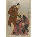 Trzeci Bando Hikosaburo w roli Chomemon, oraz czwarty Iwai Hanshiro w roli Shinanoya Ohan - Toshusai Sharaku