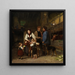 Le veau vendu - Hermann Plathner — oprawiony obraz na ścianie