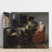 Reprodukcja obrazu Le verre de vin - Johannes Vermeer