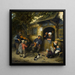 Le violoniste - Adriaen van Ostade — oprawiony obraz na ścianie
