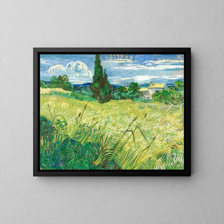 Zielone pole pszenicy z cyprysami - Vincent Van Gogh