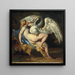 Leda i łabędź - Théodore Géricault — oprawiony obraz na ścianie