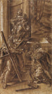 La Vierge à l'Enfant avec l'apôtre André à gauche et saint Jude à droite - Lelio Orsi — widok dzieła
