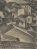 Domy w włoskiej wiosce - Leo Gestel — widok dzieła