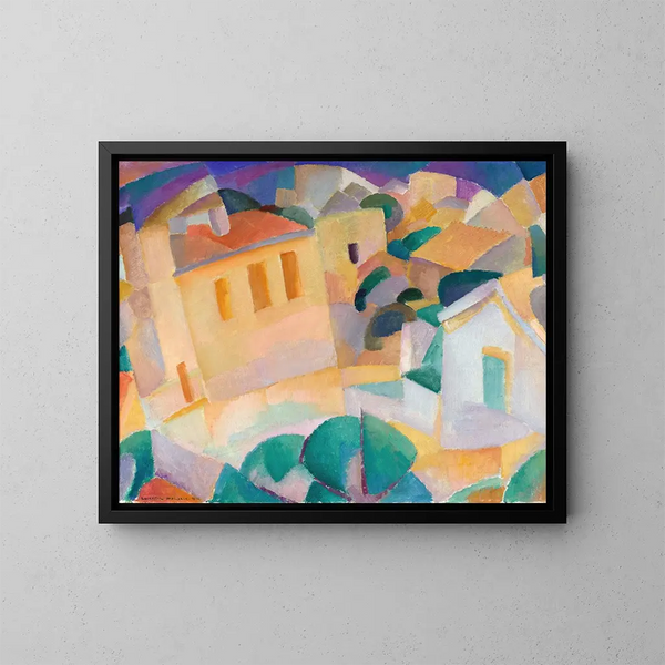 Terreno na Majorce - Leo Gestel — oprawiony obraz na ścianie