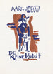 Projekt okładki książki dla "Le Petit Rudolf" autorstwa Aart van der Leeuw - Leo Gestel — widok dzieła