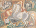 Konie w pejzażu - Leo Gestel — widok dzieła