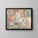 Konie w pejzażu - Leo Gestel — oprawiony obraz na ścianie