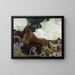 Bajadeh - Leo Putz — oprawiony obraz na ścianie