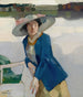Frieda am Langenbräusee - Leo Putz — widok dzieła