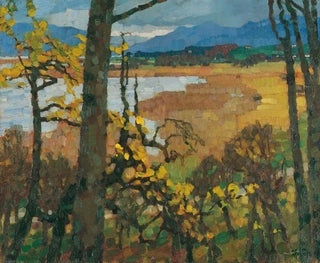 Jesień nad Chiemsee - Leo Putz — widok dzieła