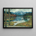 Kampenwand Chiemsee - Leo Putz — oprawiony obraz na ścianie