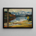 Kampenwand VI - Leo Putz — oprawiony obraz na ścianie