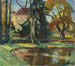 Parku zamkowego Fuberg w Gauting - Leo Putz — widok dzieła